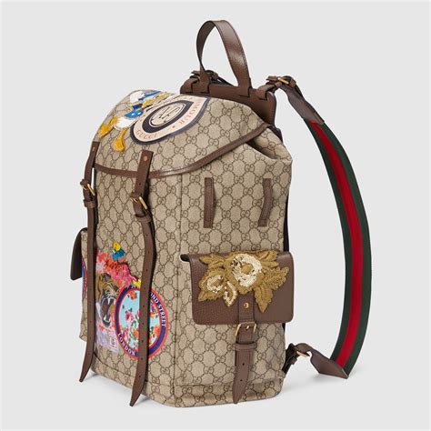 gucci soft supreme backpack